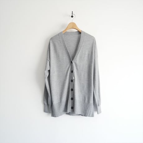 2024AW / SPICK&SPAN / 18G Vネックカーディガン / 24080200517030 / 2504-0450