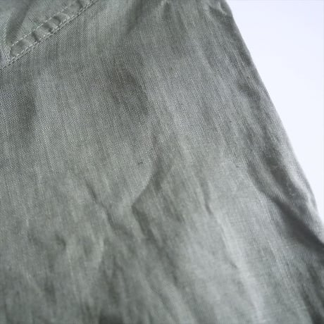 2022SS / 未使用 / Nigel Cabourn / TIE-DIE ARMY DRESS - LINEN / 80440853005 / 2505-2041