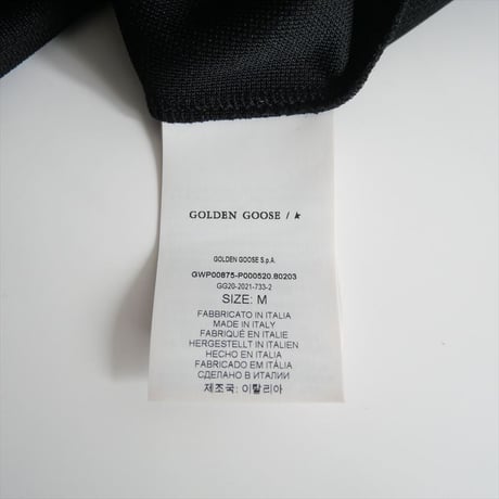継続販売品 / GOLDEN GOOSE / ジッパー付きスウェットシャツ ホワイトスター / GWP00875.P000520.80203 / 2410-1123