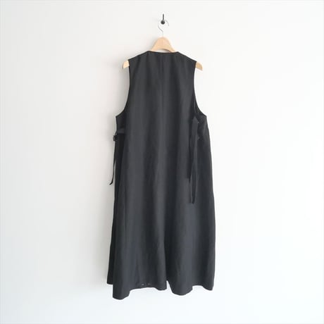 2024SS今季 / LENSE / Short ISOTOPE Vest 　Cotton Linen Oxford / 2404-0925
