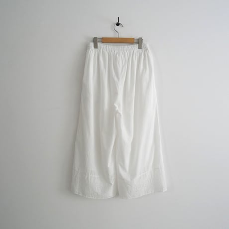 2023 / 未使用 / SOIL / EASY PANT WITH CUT WORK LACE / journal standard luxe購入品 / 2308-0023