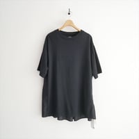 2025SS 未使用 TOUJOURS ORGANIC FINE COTTON LIGHT JERSEY Combination T-shirt FM42XC07 2606-0366
