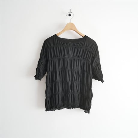 2025SS・人気完売品 / IENA LA BOUCLE購入品 / HAKUJI / Twist jersey shirring Tシャツ / 25070915004010 / 2508-0337