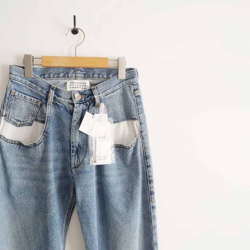 2023 / Maison Margiela / ストレートジーンズ コントラスト 2023 / Maison Margiela / ストレートジーンズ コントラスト
