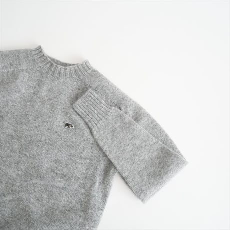 継続販売品 / SCYE BASICS / Shetland Wool Crew Neck Sweater / 2501-0214