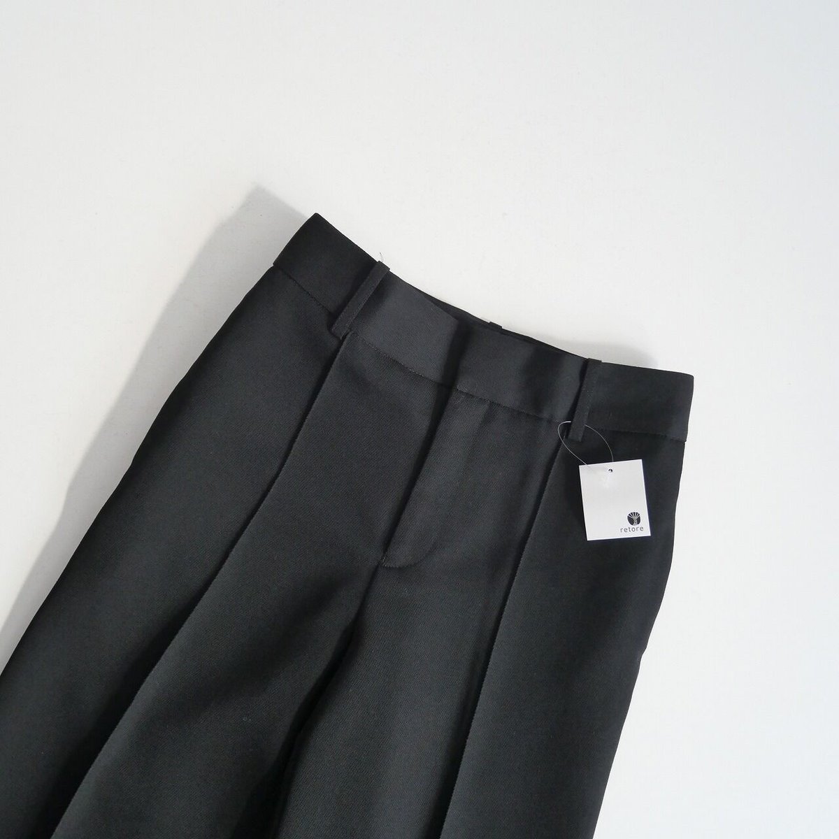 2022 / DEUXIEME CLASSE / WOOL SERGE タックパンツ 2 /