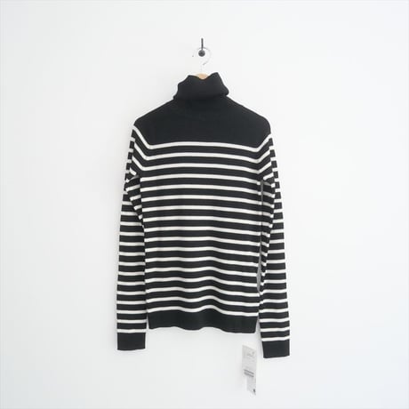 2022AW / 未使用 / L'Appartement / Border Turtleneck Knit / 22080560203730 / 2503-0845