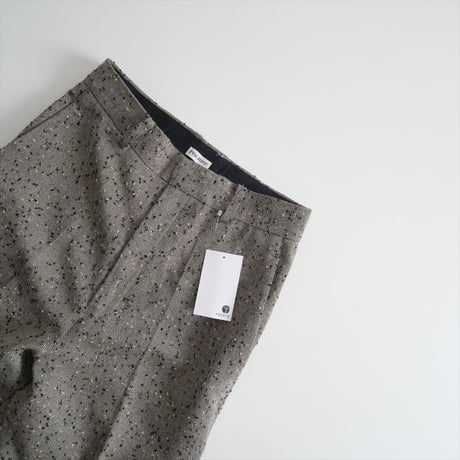 2023AW / INSCRIRE / ヘリンボーン ストレートパンツ / 2503-0592
