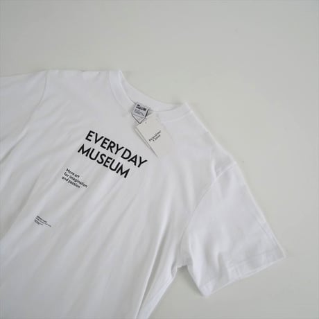 2022 / 未使用 / SKIN / EVERYDAY MUSEUM Tシャツ / 22070510003510 / 2310-0374