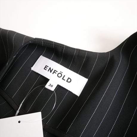 2025SS・人気完売品 / ENFOLD WIDE FLARE DRESS 300IS733-1261 / 2604-0903