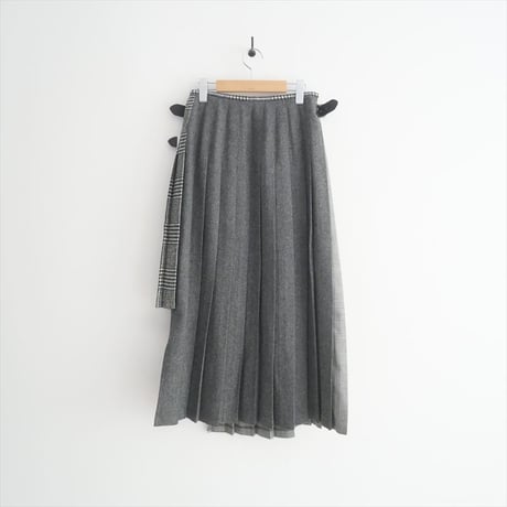 〇2024AW / 未使用 / HPS別注 / O'NEIL OF DUBLIN / VARIARD PLEATING KILT SKIRT / V124-85M / 2502-0463