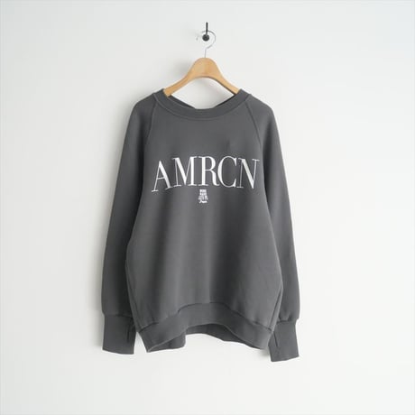 2024AW今季・人気完売品 / L'Appartement別注 / AMERICANA / CREW NECK SWEAT / 24070570005630 / 2412-0486