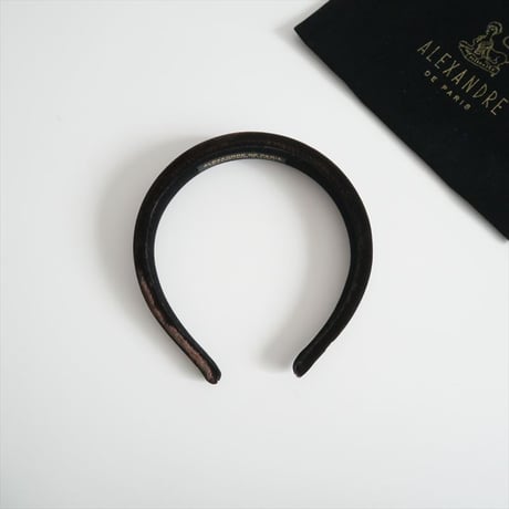 2022 / MUSE de Deuxieme Classe購入品 / ALEXANDRE DE PARIS / HEADBAND / 22091521012130 / 2403-0322
