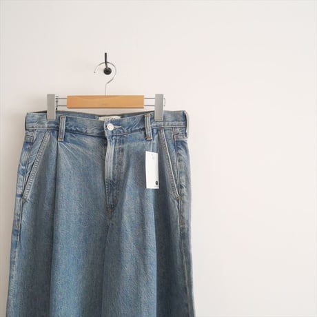 2024SS / AGOLDE / ELLIS　TROUSER　タックワイドデニム / 2408-0348