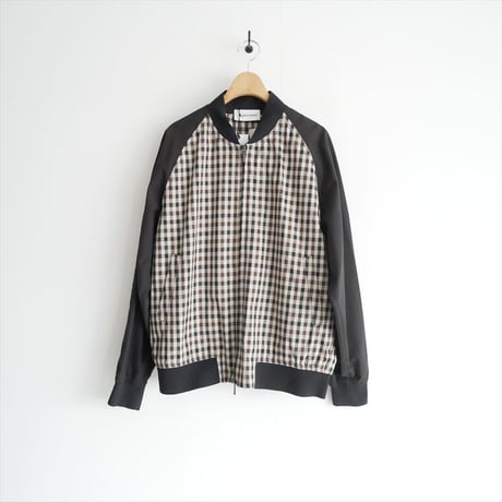 2025SS / 未使用 / Aquascutum / ホワイトレーベルチェック ブルゾン / 5025204006 / 2510-1155