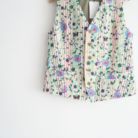 2023SS / IENA LA BOUCLE / 刺繍ジレ / 23011914125020 / 2405-2046