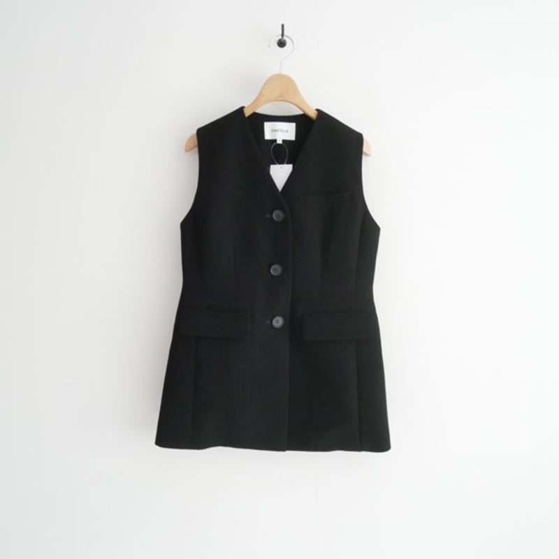 2026SS今季 ENFOLD V-NECK VEST 300JS130-1301 2606-