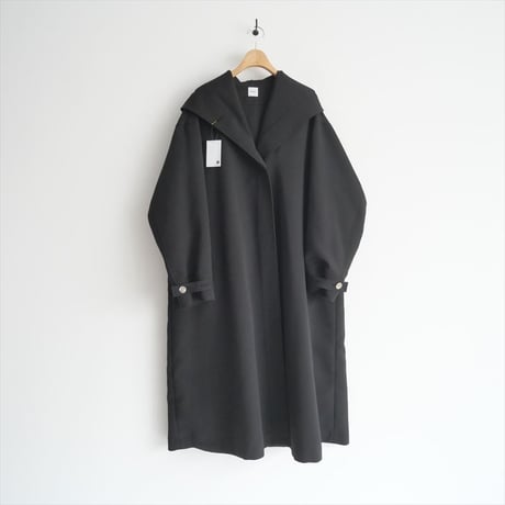 2024SS / deres / Irene / switch neck feather long coat / DER24SS-CO-001 / 2504-0967