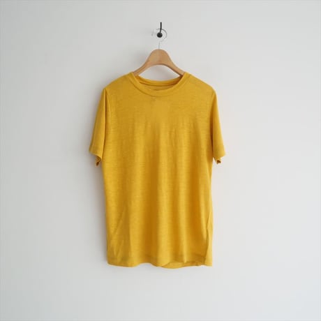 2024SS / 未使用 / BATONER × 6(ROKU) / リネンTシャツ / 86175990445 / 2501-0686
