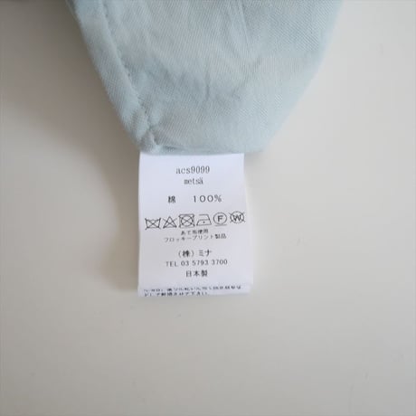 〇2024AW / mina perhonen / フロッキープリントトートバッグmetsa / acs9099 / 2502-2112