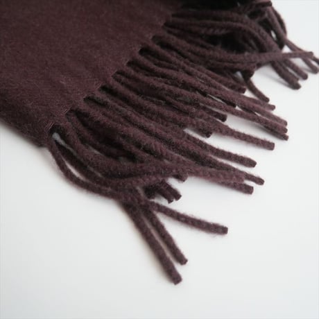 2023AW / UNITED ARROWS別注 / Johnstons of Elgin / カシミヤ ソリッド ストール / 1736-343-3345 / 2401-0348