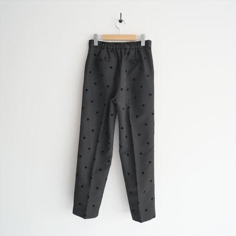 未使用 / maison de Dolce. / フロッキードットパンツ / mddp2901bkm / 2505-0829