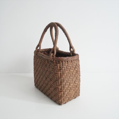 継続販売品 / 宮本工芸 / 山ぶどう皮あじろ編み巻手　真型S / 2410-0074