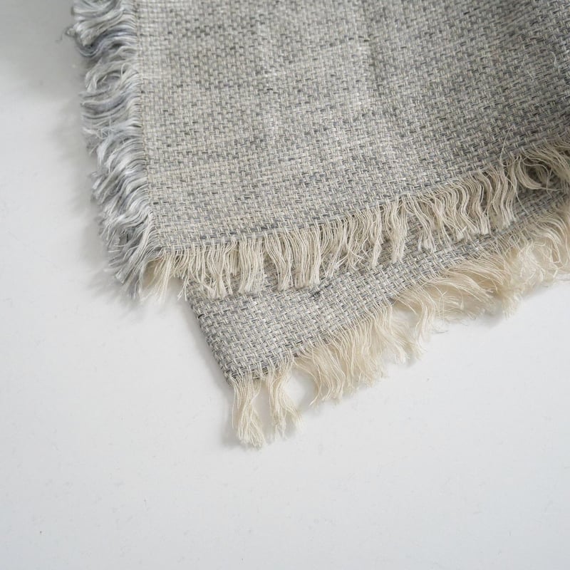 ASAUCE MELER ロービングリネンメランジコットン ストール 新品未使用