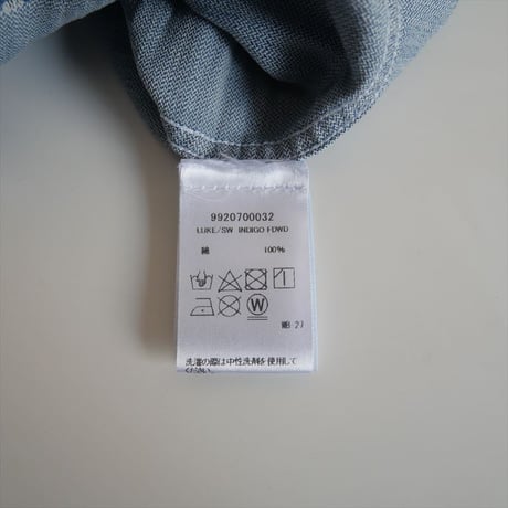 2023SS・人気完売品 / DEUXIEME CLASSE購入品 / Frank&Eileen / デニム シャツ MNS / 23050510000310 / 2411-0288