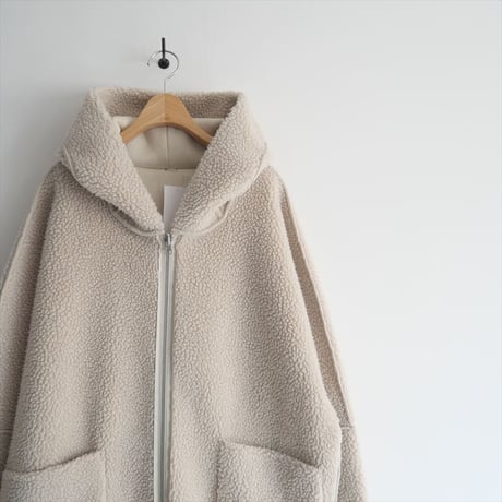2023AW・人気完売品 / L'Appartement購入品 / LOU ANDREA / Fake Hood Coat / 23020570001130 / 2412-0635