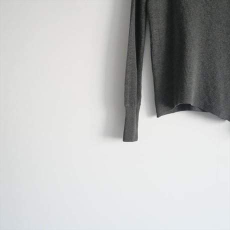 2024AW / DEUXIEME CLASSE / Waffle Fabric Tシャツ / 24070500716030 / 2501-0095