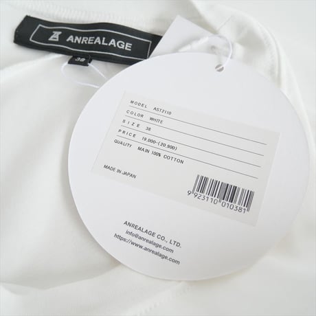 2024SS / 未使用 / ANREALAGE / BALL T-SHIRT / AST2110 / 2410-0517