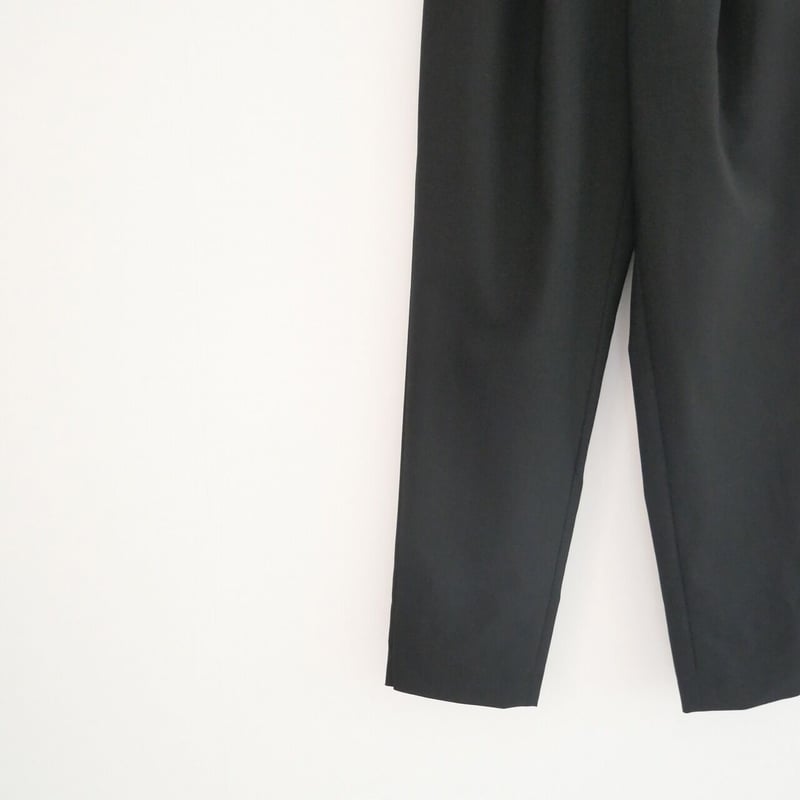2021AW / ENFOLD / ハイツイストWool サイドベンツゴムジョッパーズ /