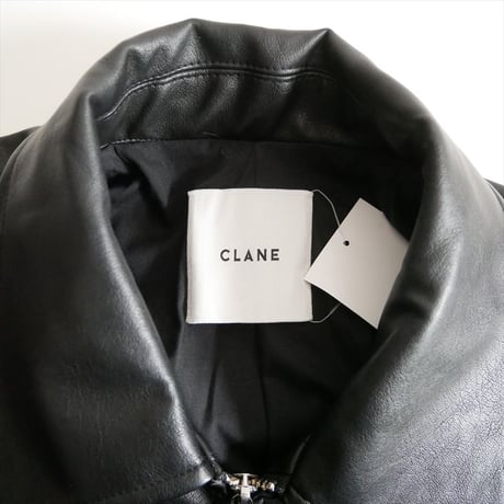 2025AW・人気完売品 CLANE FAKE LEATHER BALLOON JACKET 19101-0012 2604-0638