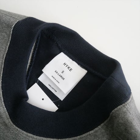 2024・人気完売品 / HYKE / SWEAT SHIRT / 12386 / 2412-0489