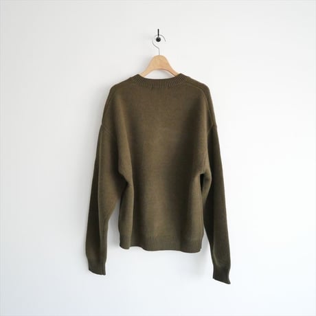 2023AW / AP STUDIO / wool Vneck Pullover / 23080586602030 / 2511-0860