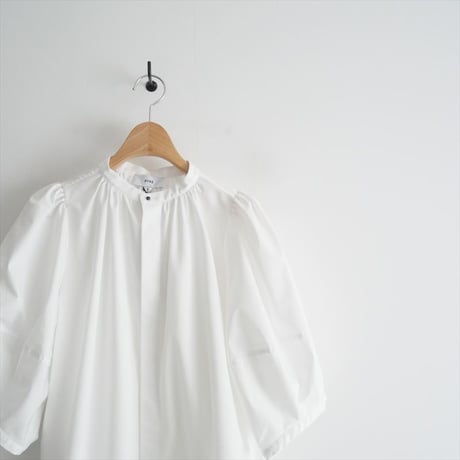 2023 / HYKE / T/C BALLOON SLEEVE BLOUSE / 231-15191 / 2310-0393