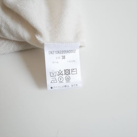 2024AW / Drawing Numbers / クルー裾ラウンドニット / DNZ10A2205A0002 / 2509-0757