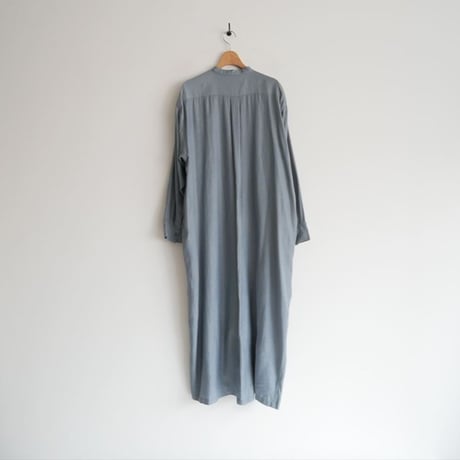 2023SS・人気完売品 / WIRROW / Cupro cotton shirt dress / 293205-123 / 2511-0467