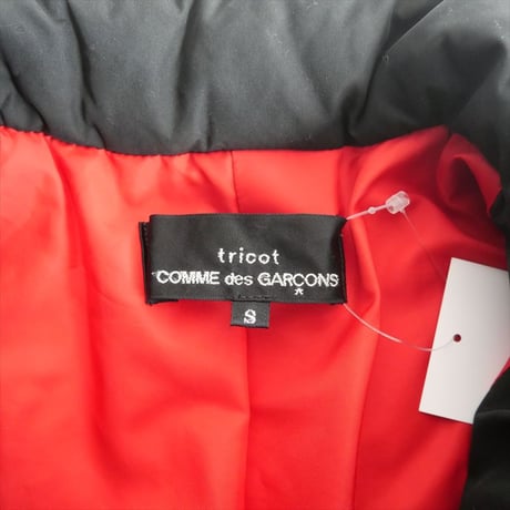 tricot COMME des GARCONS / 丸襟中綿ファーポケットコート / 2412-0041