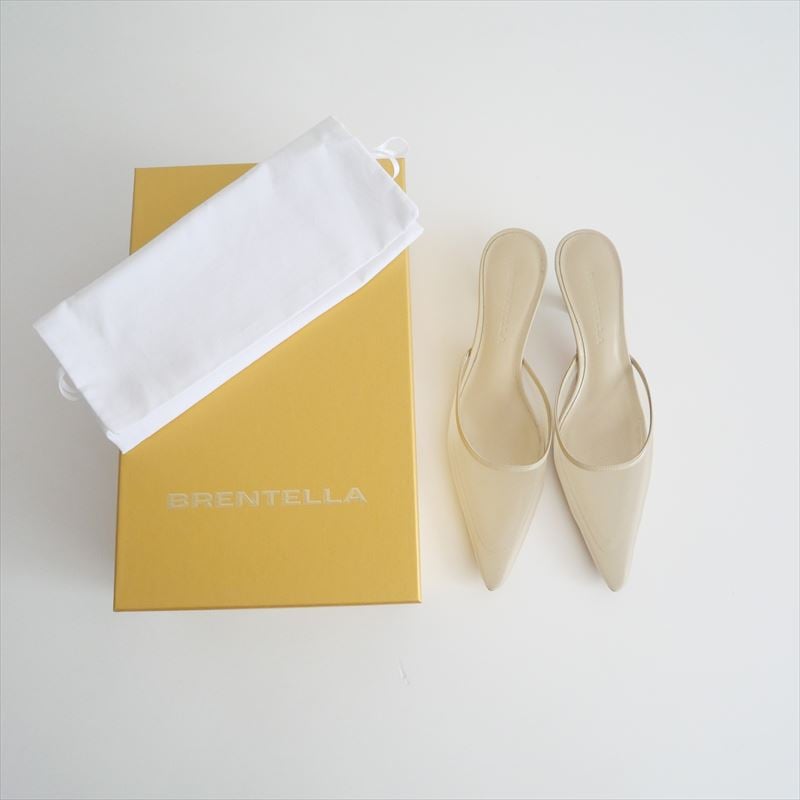 未使用 / Plage購入品 / BRENTELLA / MESH POINTED ミュール