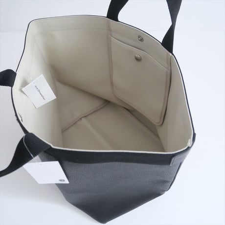 継続販売品 / 未使用 / Herve Chapelier / 725GP(リュクス舟型トートL)ノワール×ノワール / 2410-0313