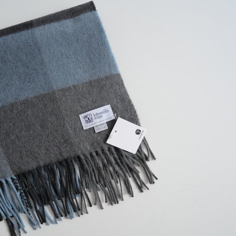 ◾️別注完売品◾️JOHNSTONS×HAUNT カシミヤストール　良品 fit=scale-down,w=1200