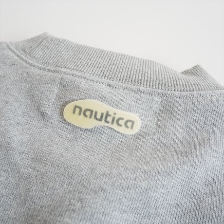 2025AW今季 / 未使用 / Reebok別注・FREAK'S STORE購入品 / NAUTICA / ヘビーウェイト クルーネック ダブルネーム アーチロゴスウェット / 2511-1232