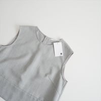 継続販売品 KEINA RITA CROPPED TOP in Gray KB251-055 2606-0581