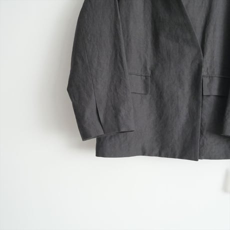 2022SS / 未使用 / CITYSHOP / Li/Co COLLARLESS ジャケット / 22010042502010 / 2411-0128