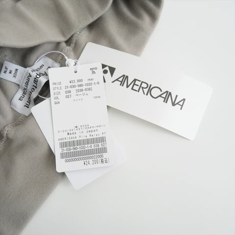 2021 / 未使用 / L'Appartement別注 / Americana / Pile Relax PT / 21030560103210 / 2409-0673