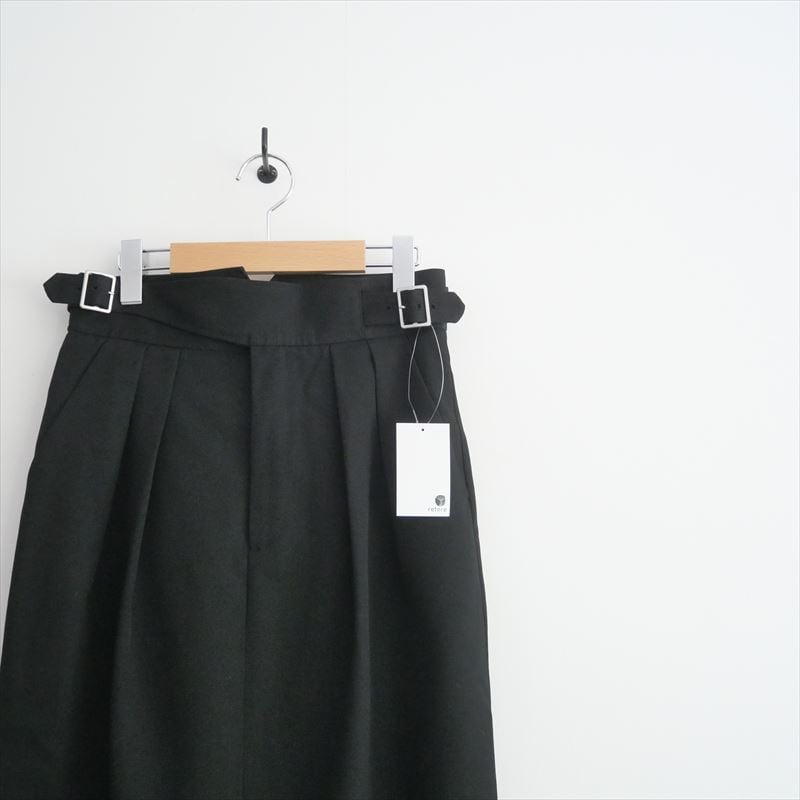 継続販売品 / CABaN / TOMORROWLAND / ウールギャバジン グルカスカート