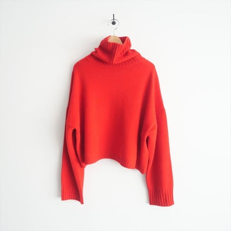 2023AW / DEUXIEME CLASSE / Cropped タートルネックプルオーバー / 23080500816030 / 2404-0824