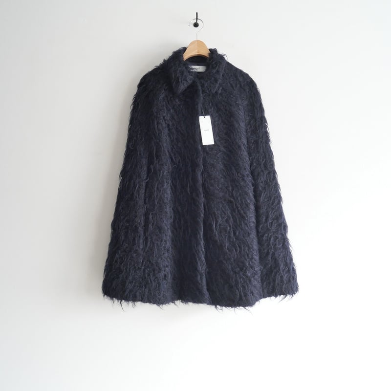 2022 / 未使用 / saqui / モヘアケープコート / 22AW08 / 2302-